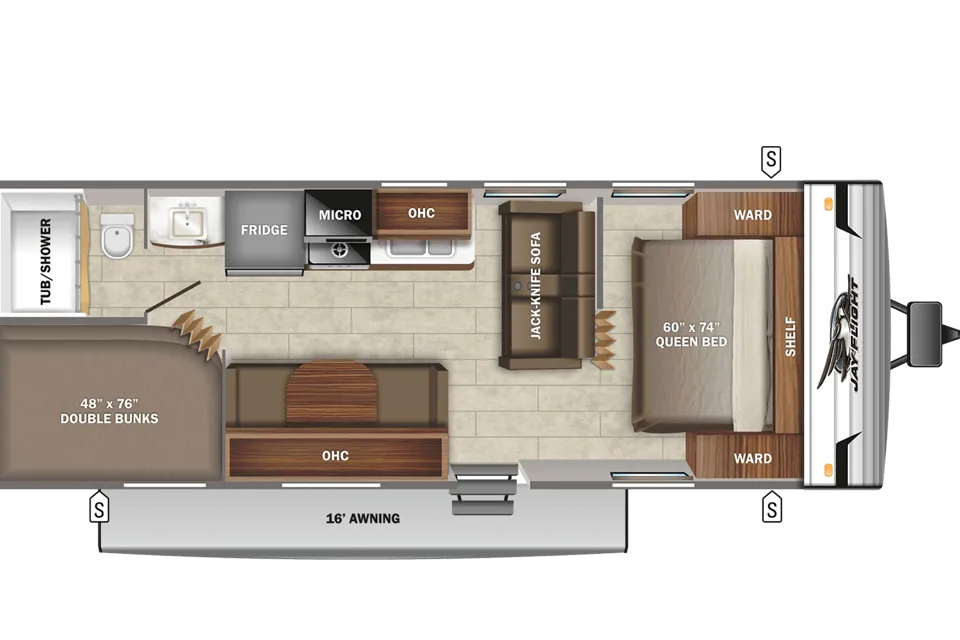 2022 Jayco 264BH Travel Trailer