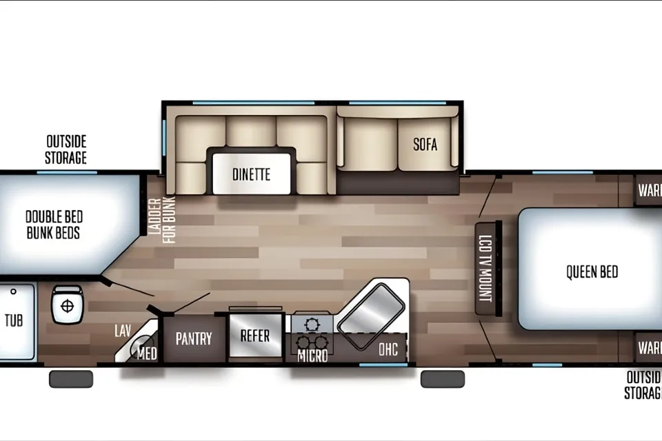 Jen & Lee's Cherokee 2020 274dbh Travel Trailer