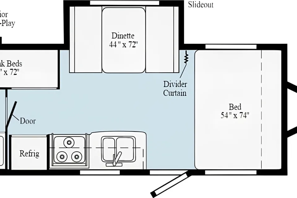 Vitaliy's Winnebago Micro Minnie 2100BH Travel Trailer