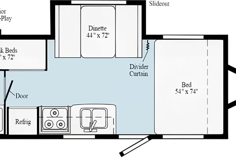 Vitaliy's Winnebago Micro Minnie 2100BH Travel Trailer