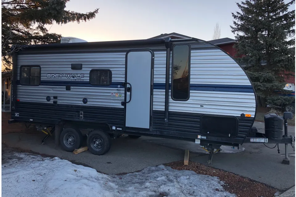 Trunkstra's Forest River Grey Wolf Travel Trailer