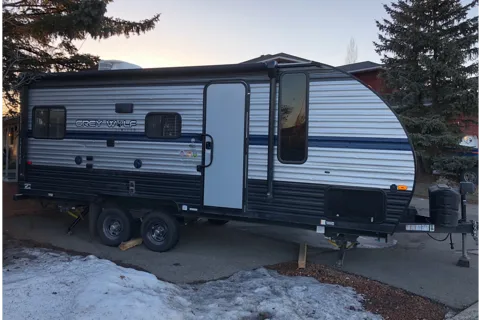 Trunkstra's Forest River Grey Wolf Travel Trailer