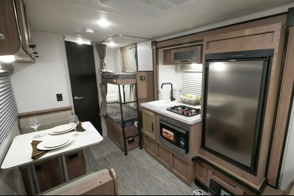Twin RVenture Forest River NO-BO w/ SOLAR POWER SUV Towable Trailer! W/ Slide Out & Adult Rated Bunk