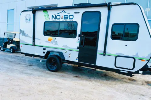 Twin RVenture Forest River NO-BO w/ SOLAR POWER SUV Towable Trailer! W/ Slide Out & Adult Rated Bunk