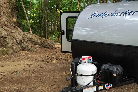 Bushwhacker Tow With Anything and Everywhere Comfort Trailer