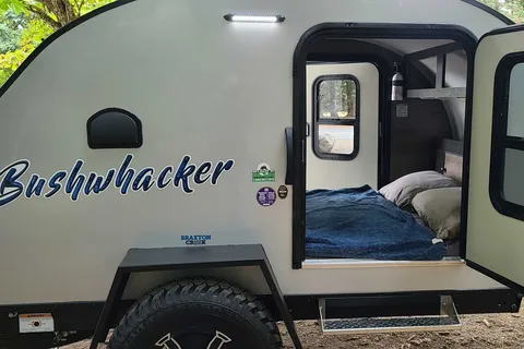 Bushwhacker Tow With Anything and Everywhere Comfort Trailer