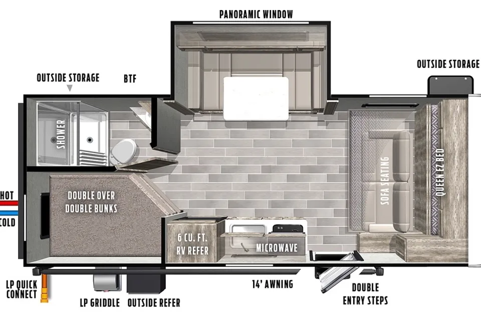 Forest River Wildwood Travel Trailer