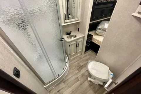 “The Squirrel  Whisperer” Luxury Entegra Bunk Model Class C