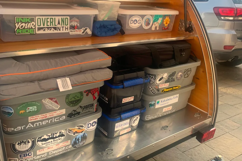 David's Overlanding Trailer  Micro Trailer Go explore Anyplace 