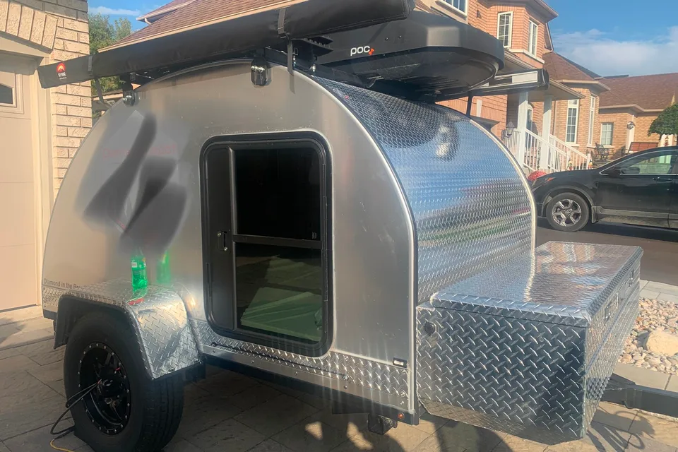 David's Overlanding Trailer  Micro Trailer Go explore Anyplace 