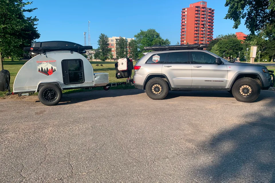 David's Overlanding Trailer  Micro Trailer Go explore Anyplace 