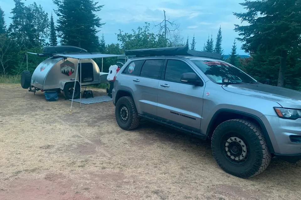 David's Overlanding Trailer  Micro Trailer Go explore Anyplace 
