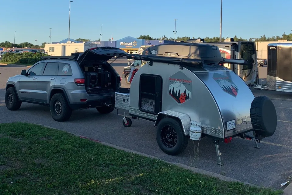 David's Overlanding Trailer  Micro Trailer Go explore Anyplace 