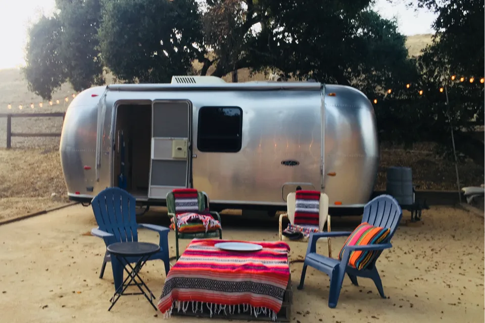 Joe's Airstream Safari sport  Travel Trailer