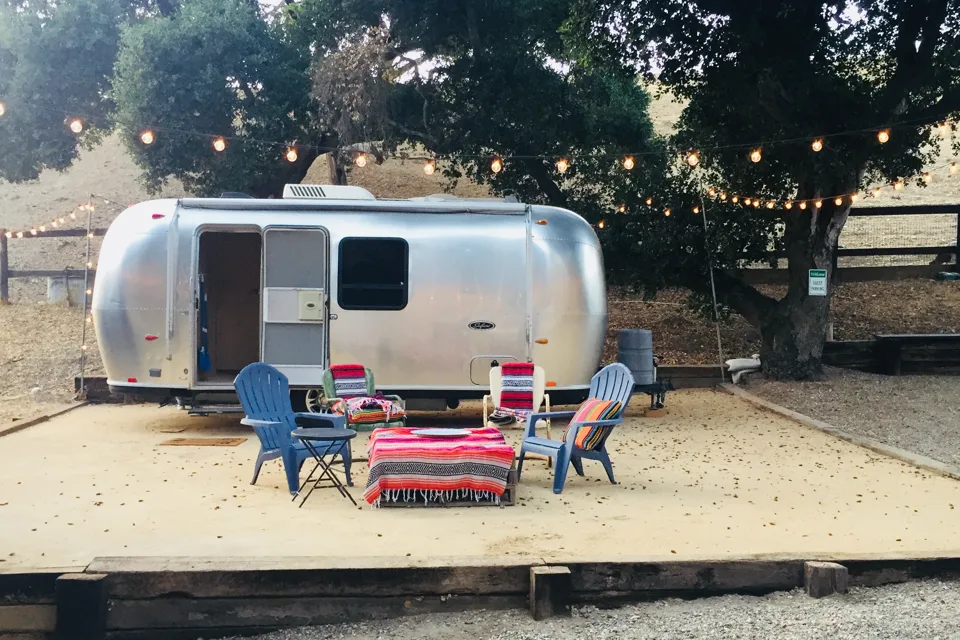 Joe's Airstream Safari sport  Travel Trailer