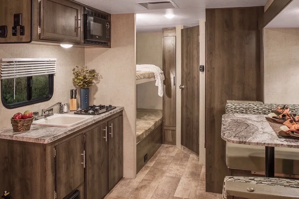 Home away from home Modern Bunk house travel trailer